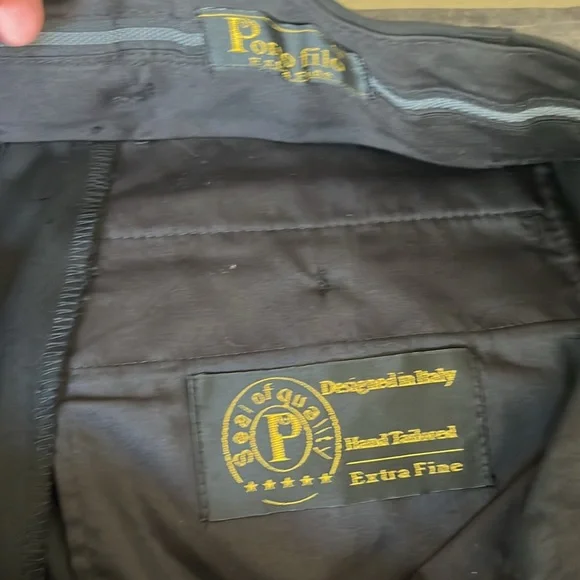 Classic Black Men's Tuxedo jacket size 40/34. Pants size 32 - Picture 7 of 10